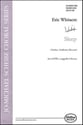 Sleep SATB choral sheet music cover